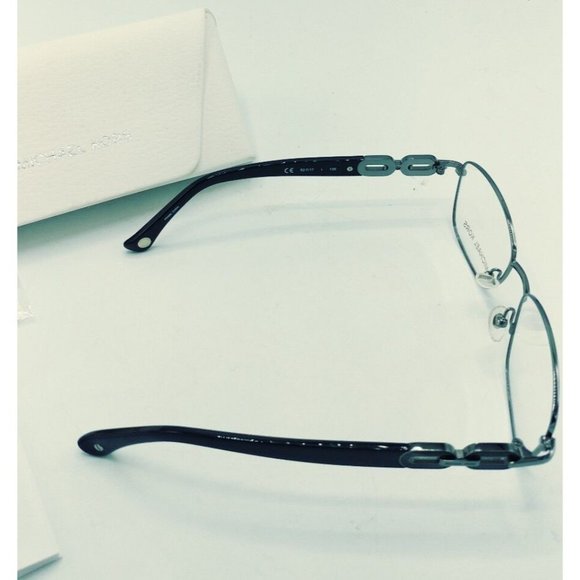 MICHAEL KORS Eyeglasses MK363 038 Black Silver Plastic Metal Frames 52*17*135 - Picture 4 of 6